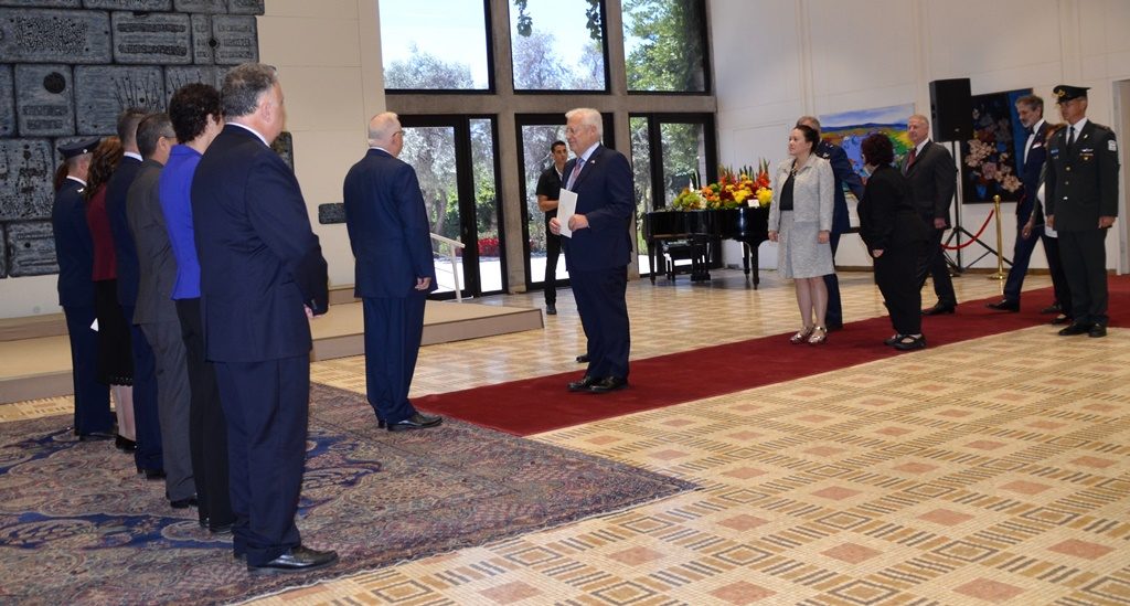 Official ceremony for Daniel Friedman new US Ambassador to Israel 