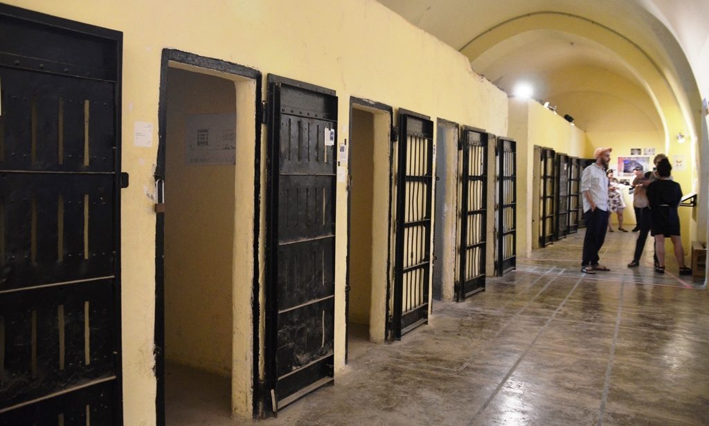 Cells at Prison for isolation prisoners Jerusalem Israel 