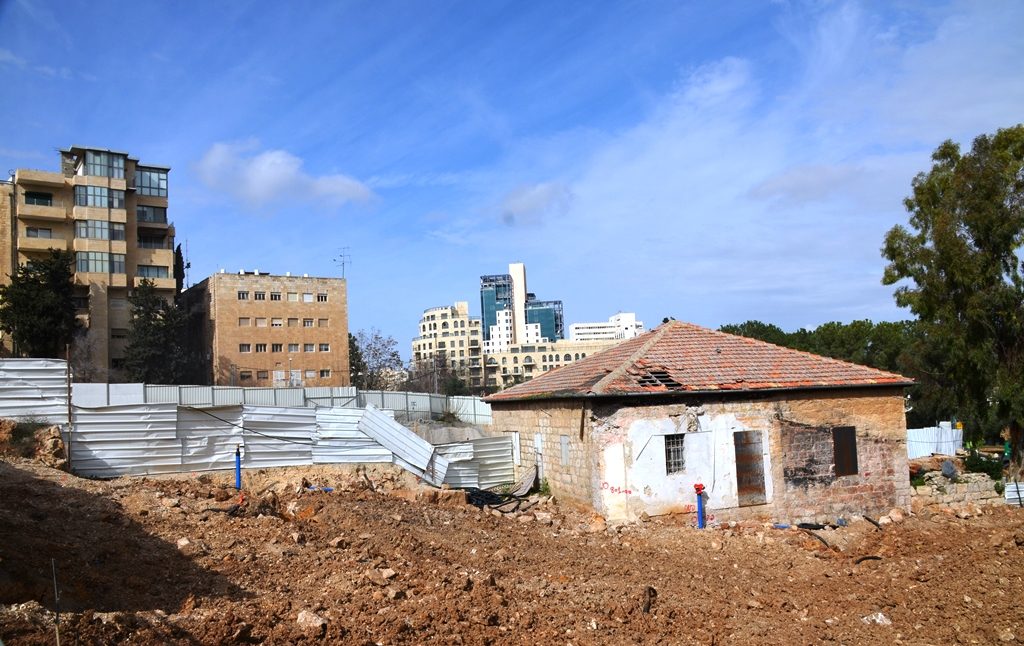 Jerusalem, Israel construction of new hotel