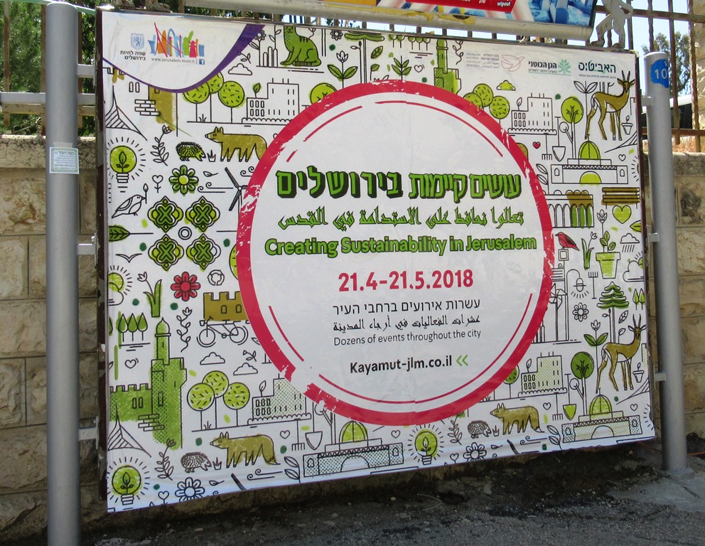 Projects for sustainability for Jerusalem