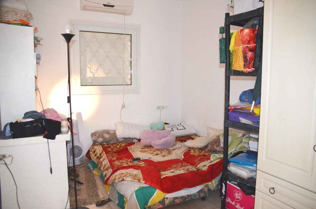 Safe room in Ashkelon home damaged because of Gaza rocket