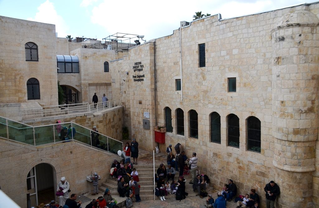 Jerusalem four synagogues in Old City