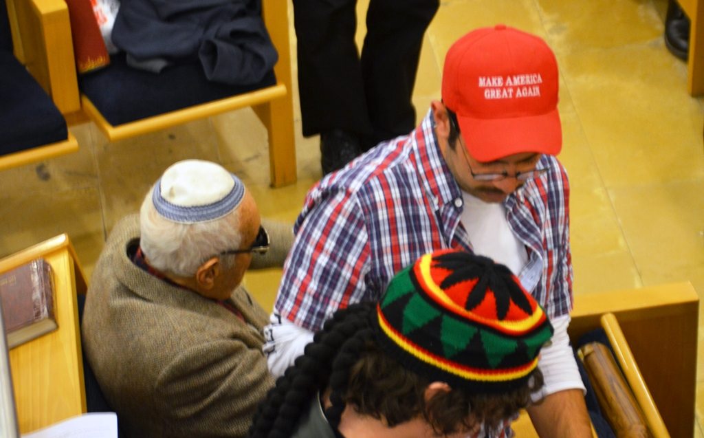 Hats on Purim in Jerusalem Israel 