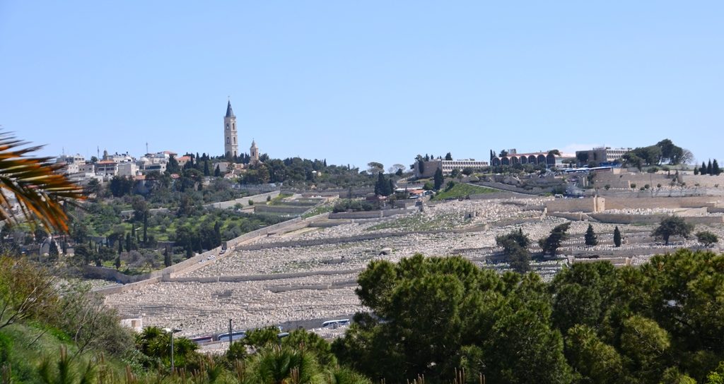 View of Har HaZeitim from Old City 