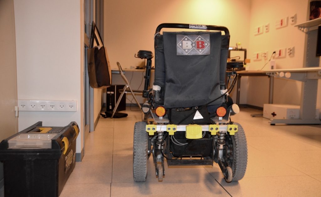 Wheel chair sensors by Carmel 6000 for Alyin children's hospital in Jerusalem Israel 