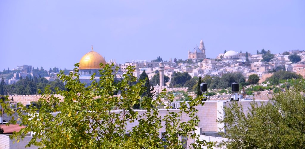 View of Jerusalem from Sifting Project