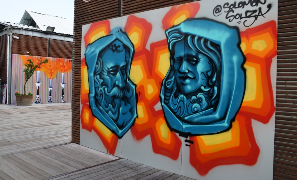 Graffiti in Jerusalem First Station for Biennale 