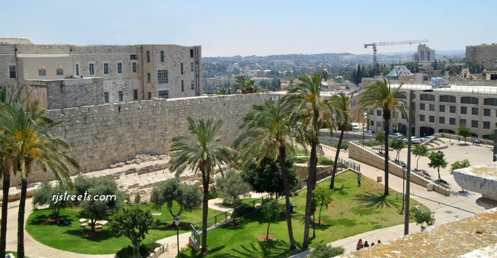 Jerusalem Israel as seen from St. Louis Hospital 