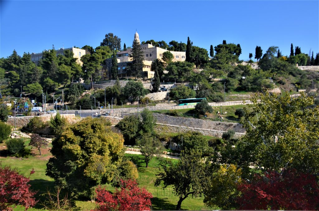 View from Cinematheque of Jerusalem toward Old City